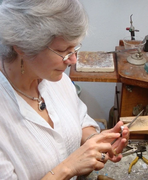 Lynn at work